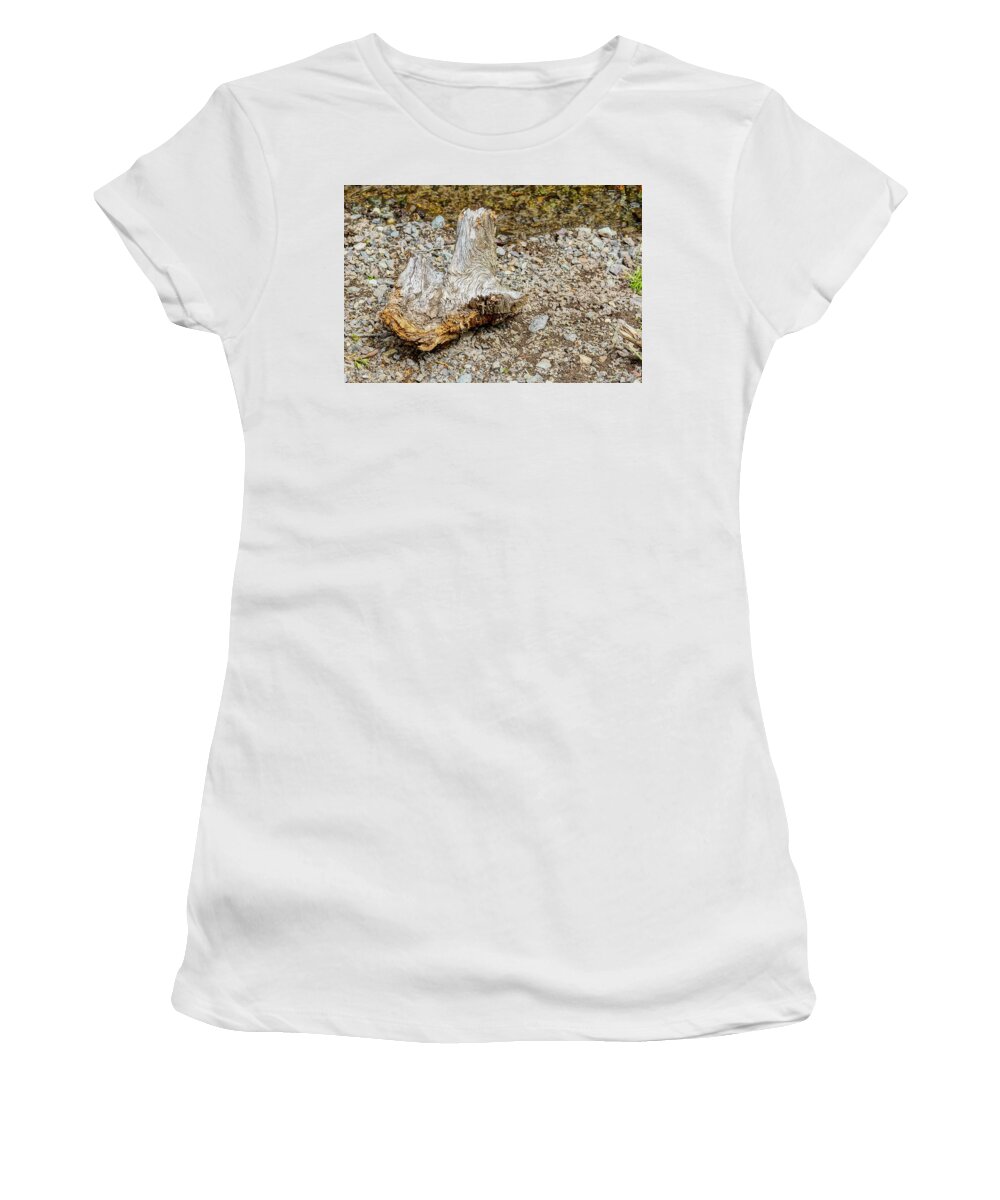 Wood Women's T-Shirt featuring the photograph WoodNose by Tim Dussault