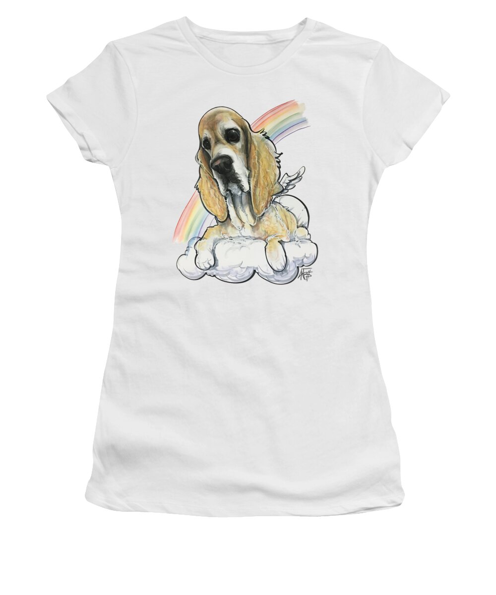 Carnahan 4230 Women's T-Shirt featuring the drawing Carnahan 4230 #1 by John LaFree