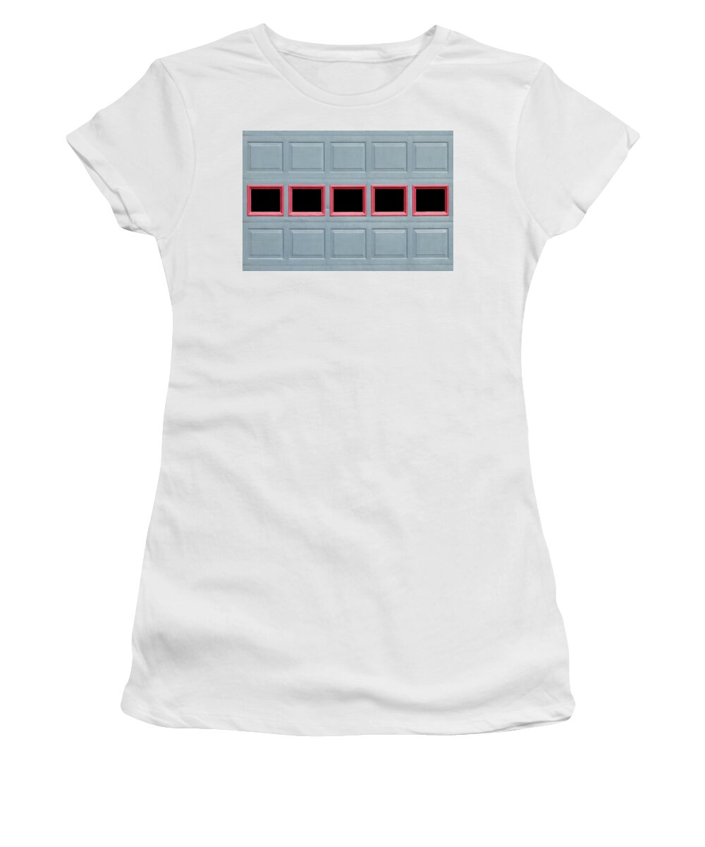 Urban Women's T-Shirt featuring the photograph Five Windows #2 by Stuart Allen
