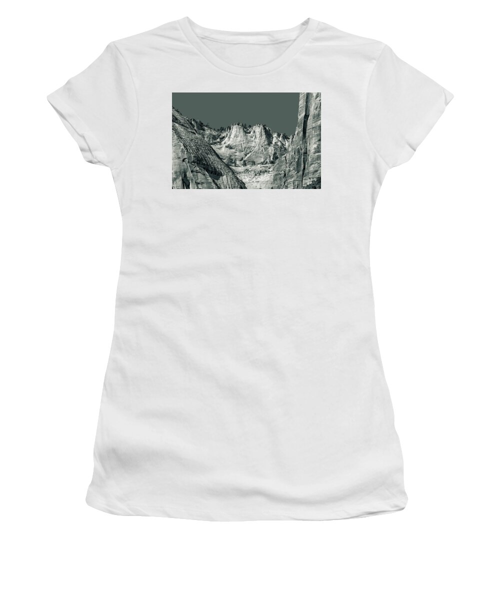 Utah Women's T-Shirt featuring the photograph Zion National Park #3 by Phil Cardamone