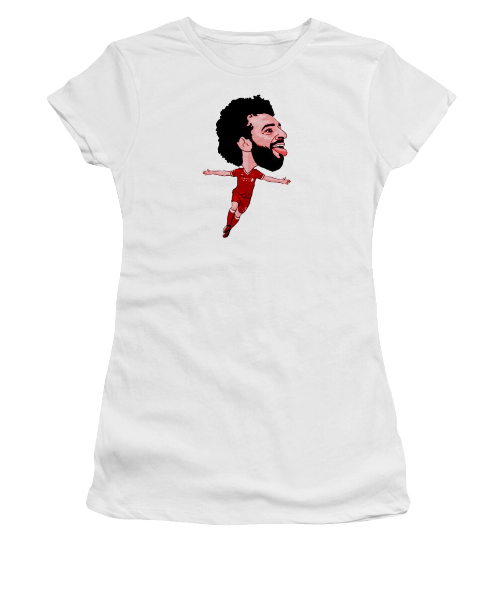 Kanin Knop Gud Mo Salah Women's T-Shirt by Mohamed Salah - Fine Art America