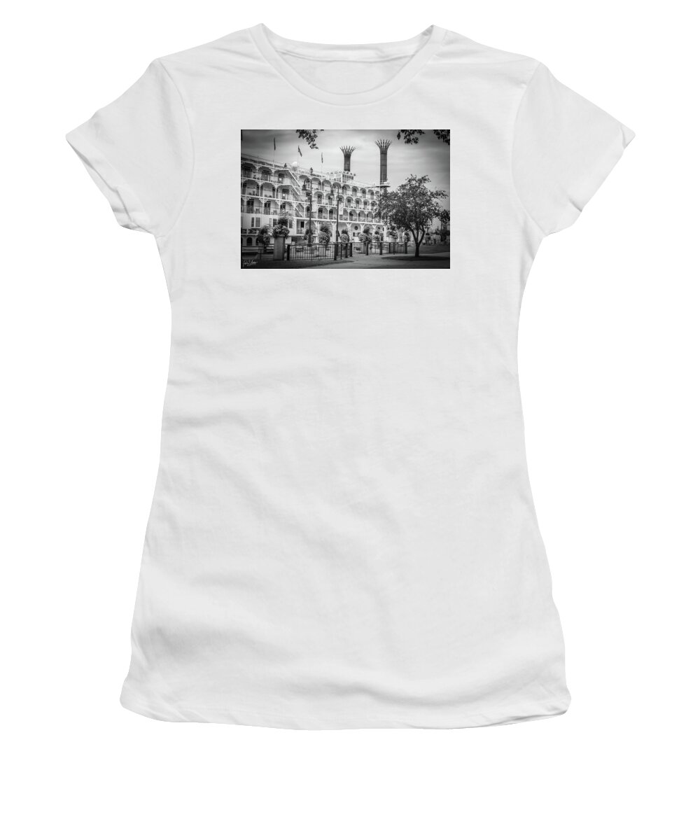 American Queen Women's T-Shirt featuring the photograph American Queen by Phil S Addis