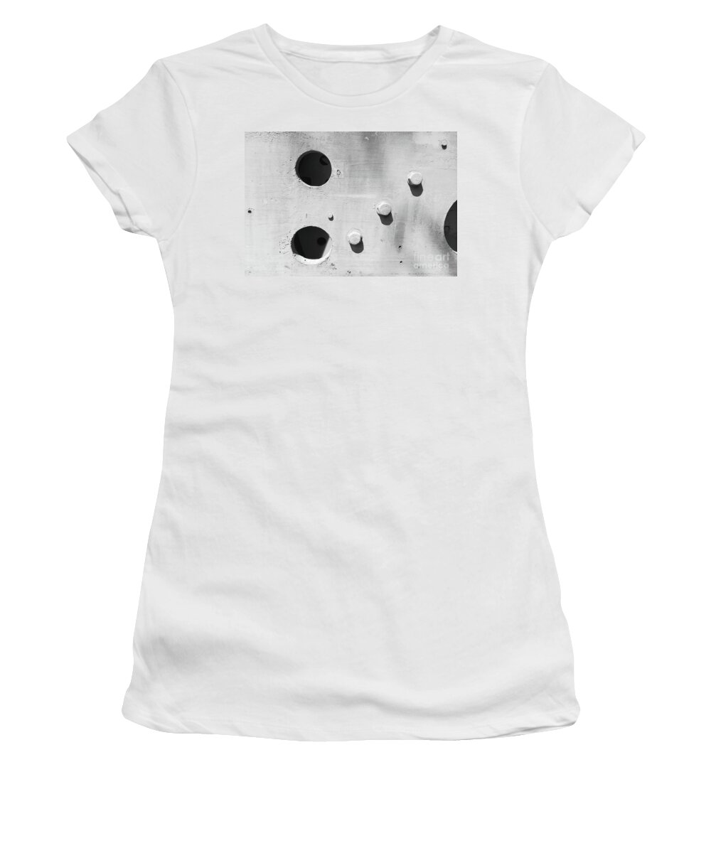Black And White Women's T-Shirt featuring the photograph Chasing Wonders by Fei A