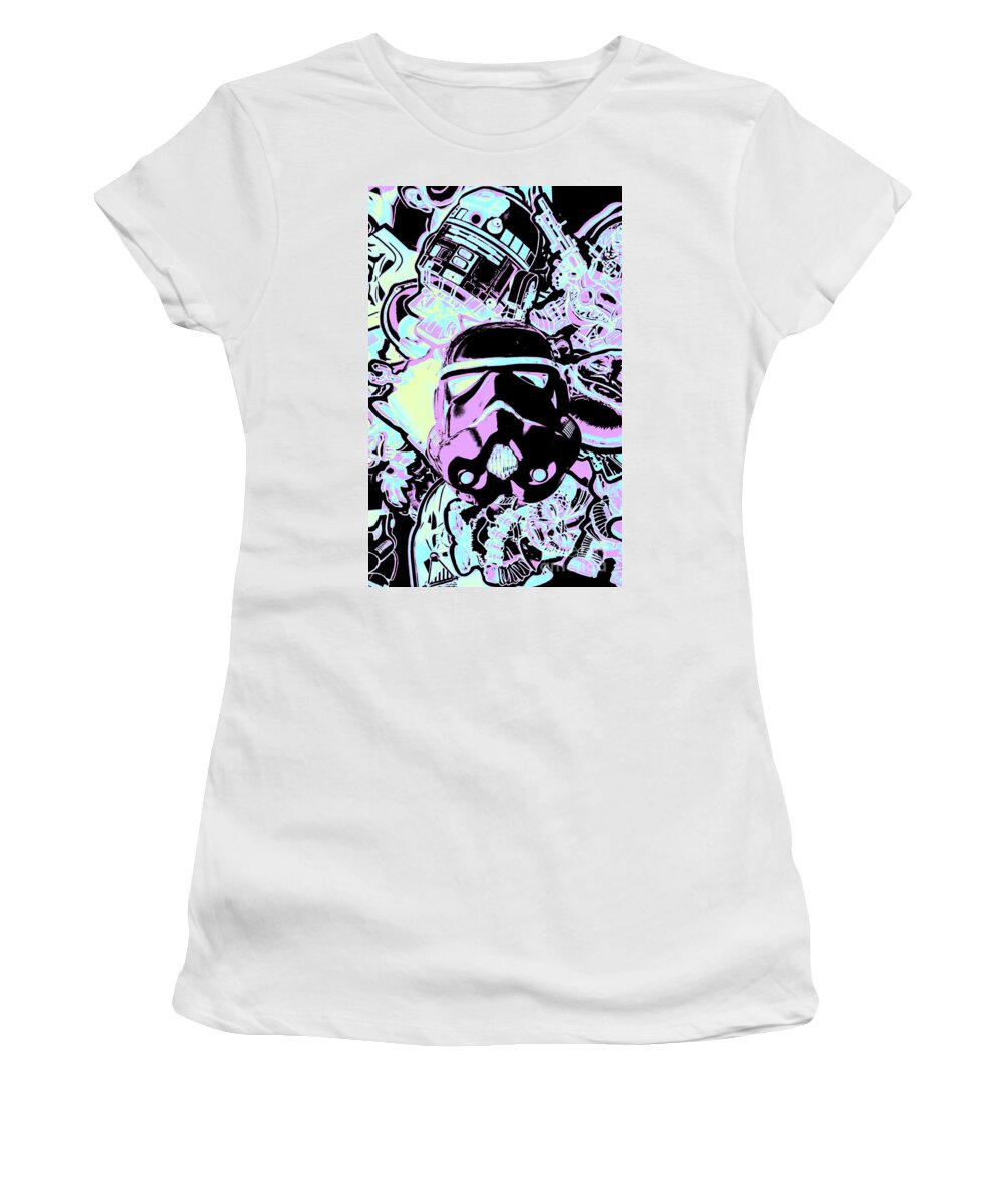 Star Wars Women's T-Shirt featuring the photograph Cinematic sci-fi by Jorgo Photography