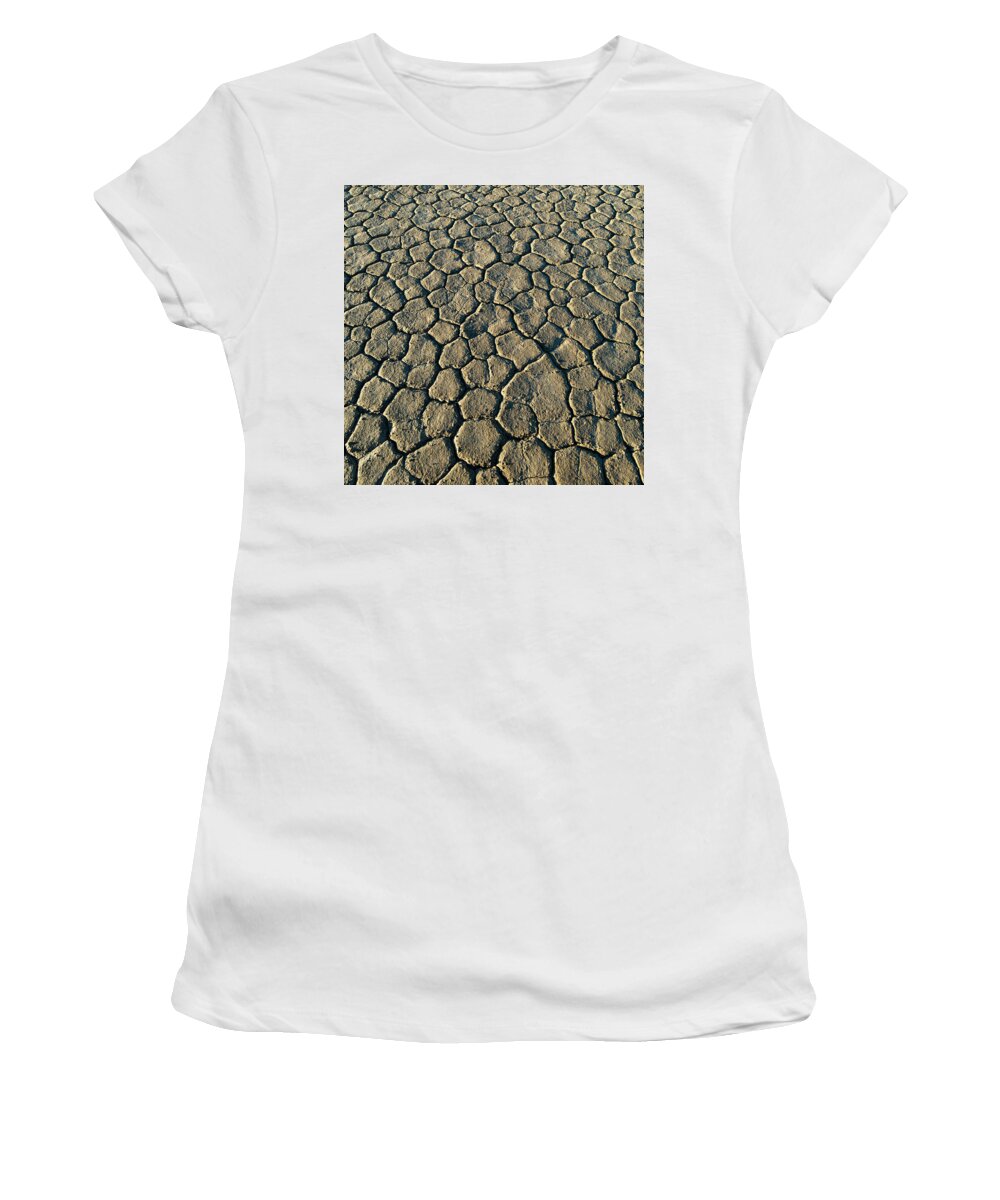 Dry Women's T-Shirt featuring the photograph Cracked Earth I by William Dickman