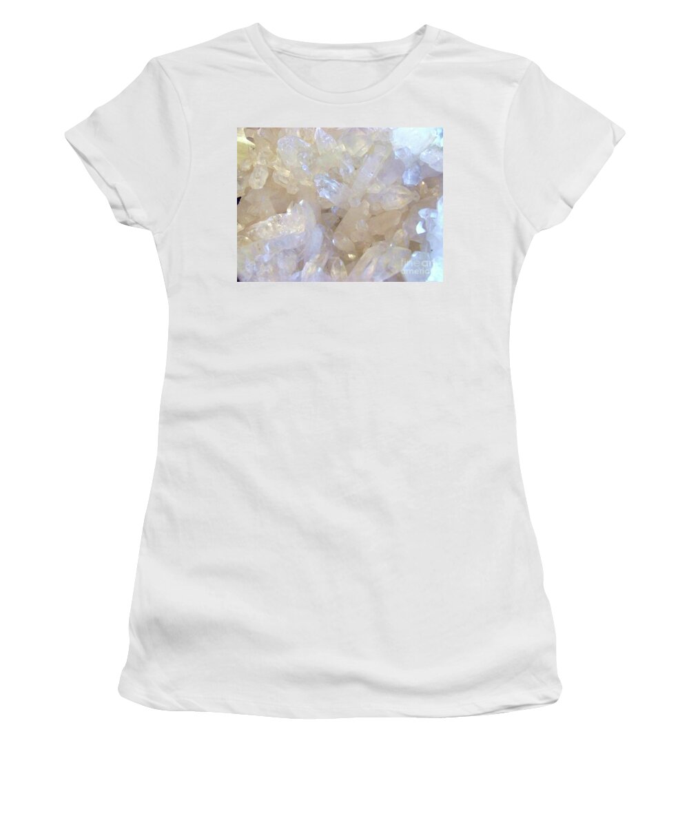 Crystal Women's T-Shirt featuring the photograph Crystal by Julie Rauscher