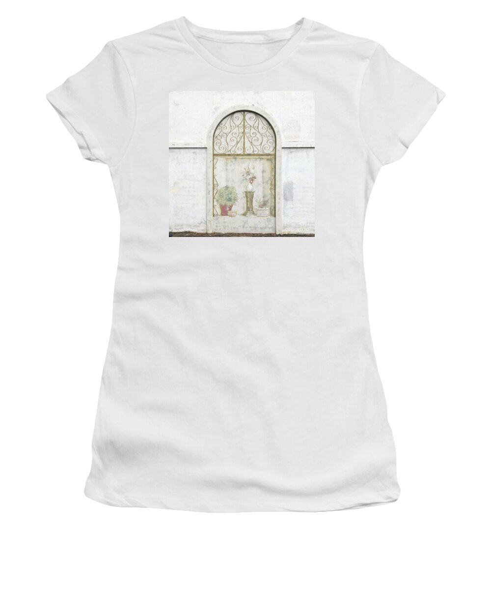 Flower Shop Women's T-Shirt featuring the photograph Flower Shop by Flavia Westerwelle