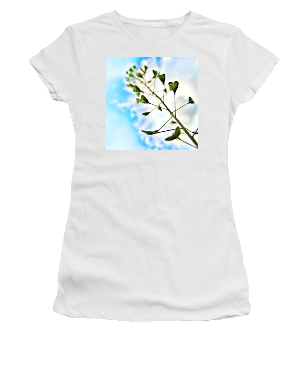 Love Women's T-Shirt featuring the photograph Growing Love by Marianna Mills