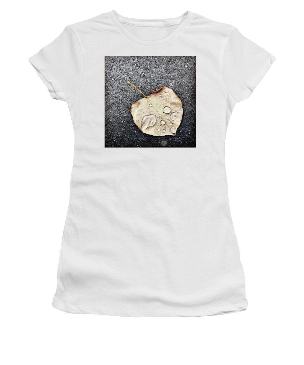 Autumn Women's T-Shirt featuring the photograph Just a glimpse of Autumn by Alexander Fedin