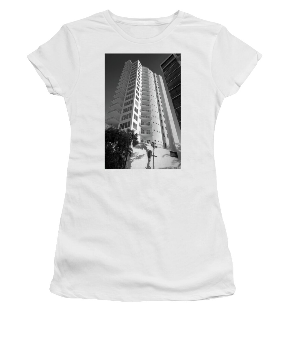 Sarasota Fl Women's T-Shirt featuring the photograph Sarasota Fl Architecture by Arttography LLC