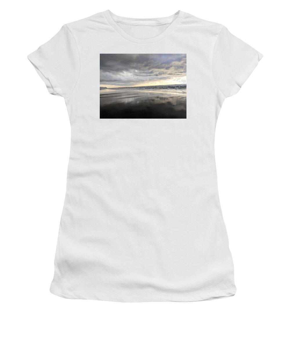 Ocean Women's T-Shirt featuring the photograph Skyline by Misty Morehead