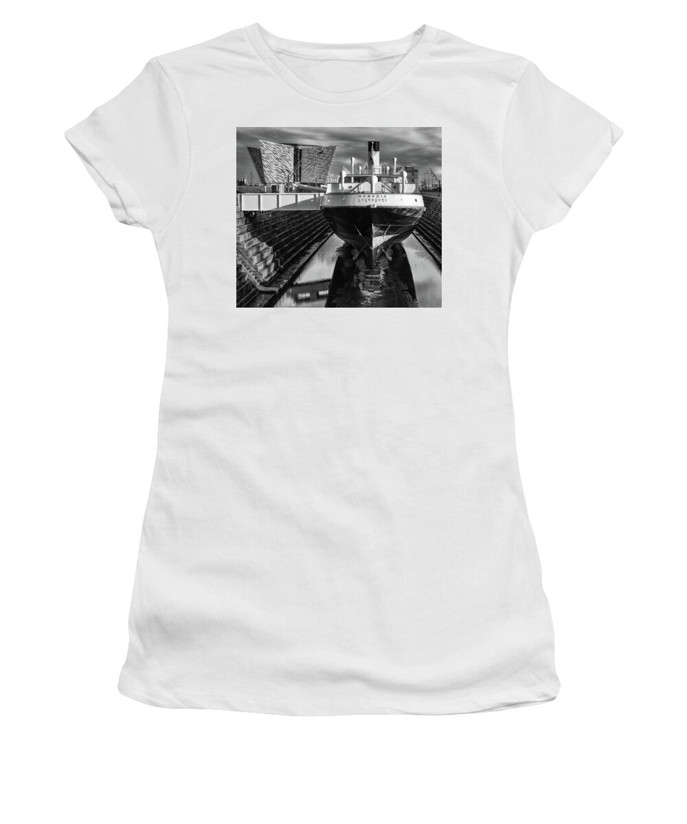 Ss Nomadic Women's T-Shirt featuring the photograph Nomadic 2 by Nigel R Bell