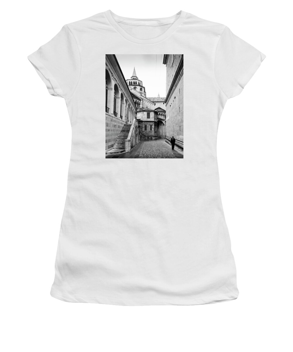 Bergamo Women's T-Shirt featuring the photograph Stranger by Pavel Melnikov