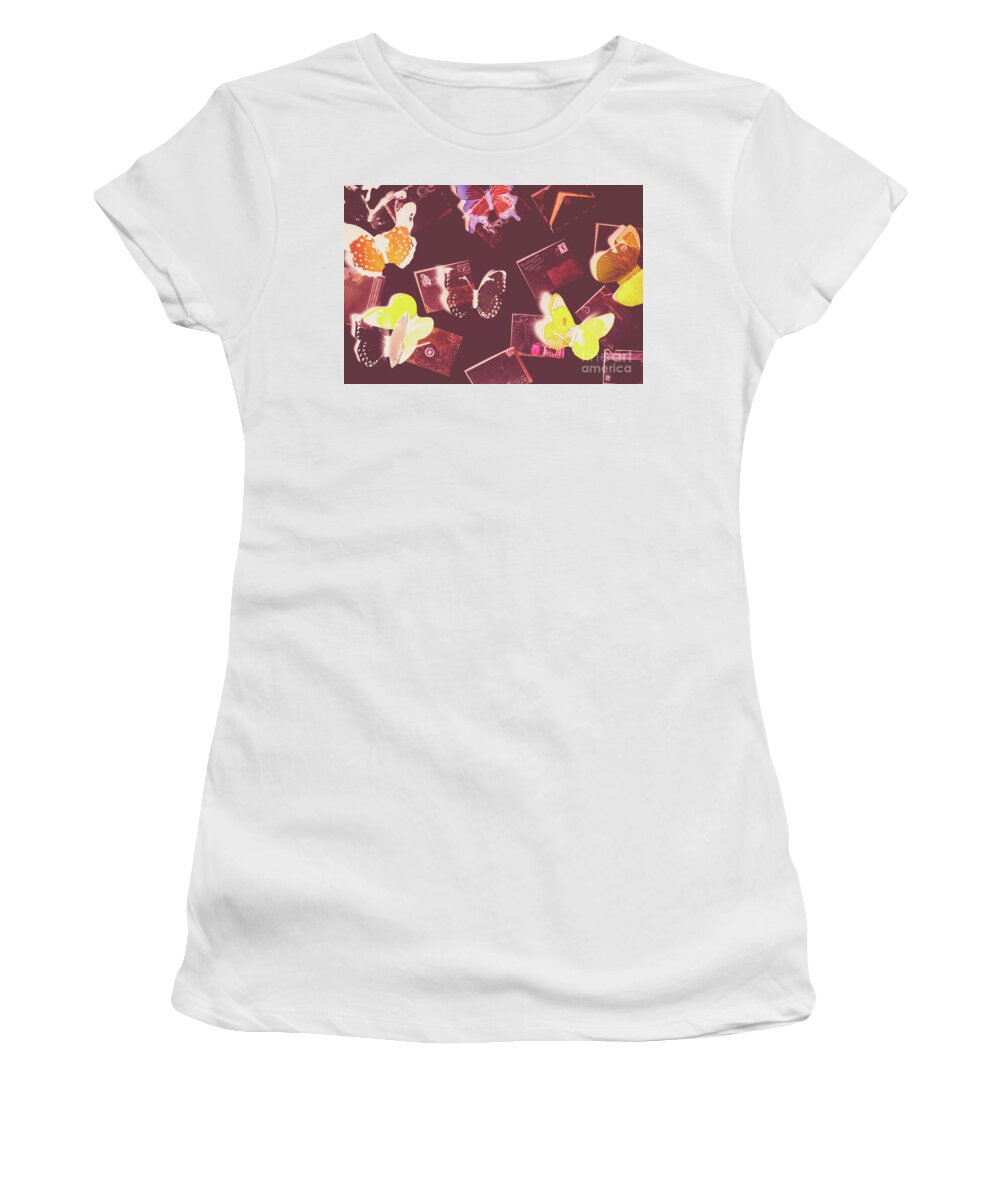 Shabby Women's T-Shirt featuring the photograph Subconscious messages by Jorgo Photography