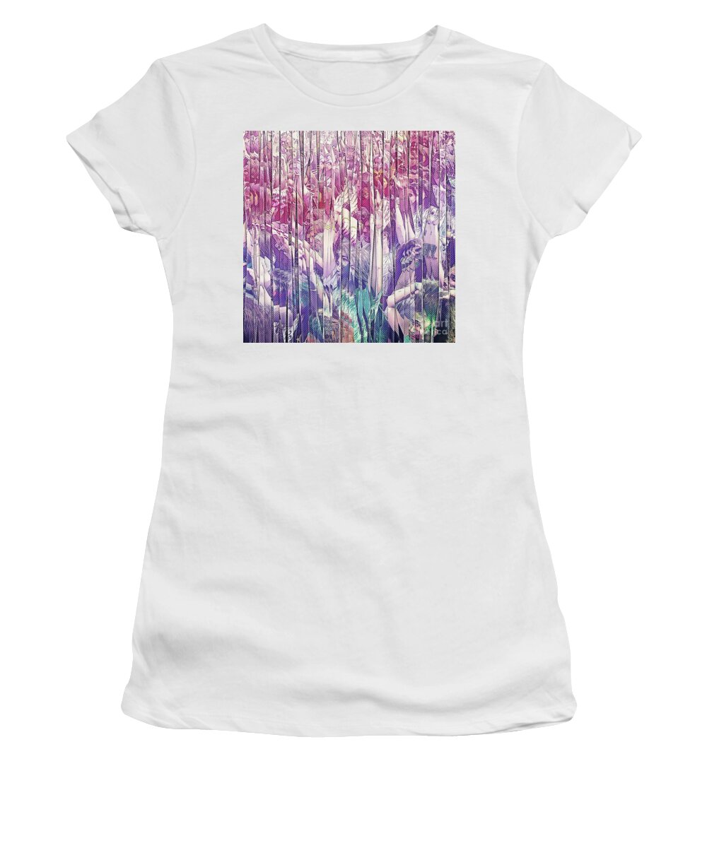 Concert Women's T-Shirt featuring the digital art Summer Concert by Phil Perkins