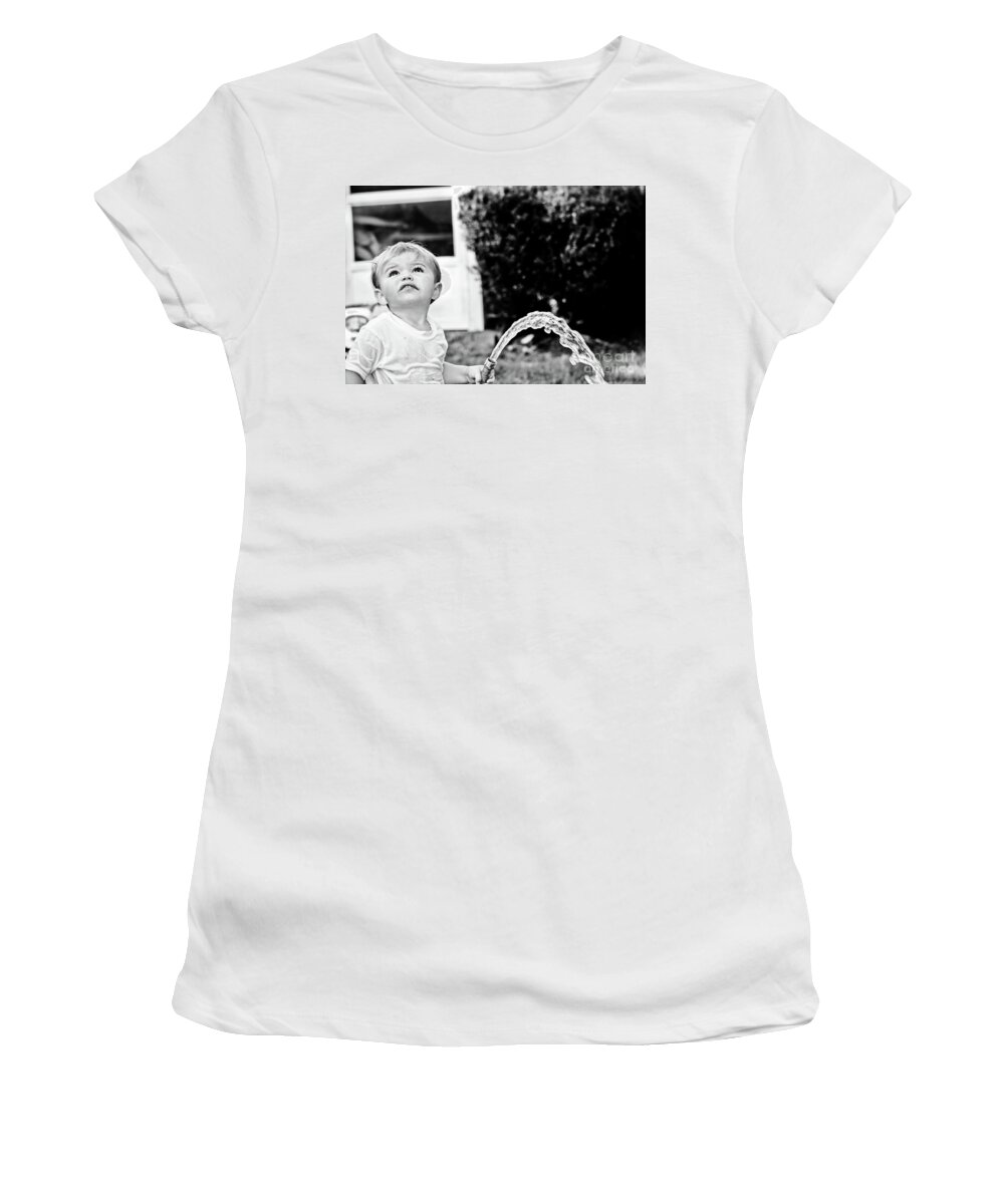 Summertime Women's T-Shirt featuring the photograph Summer Cool Down by Flippin Sweet Gear