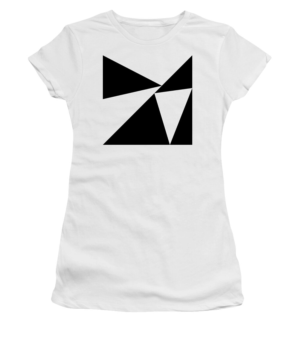 Abstract Women's T-Shirt featuring the digital art T S 07 by Mike McGlothlen