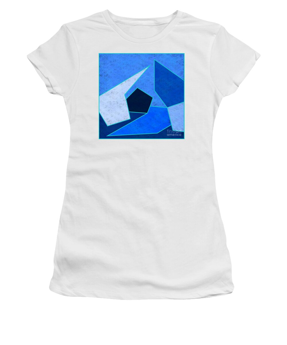 Blue Women's T-Shirt featuring the digital art The Blues by Bill King