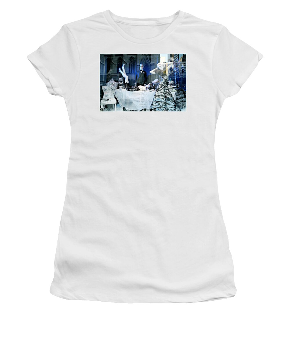 Saks Fifth Avenue Women's T-Shirt featuring the photograph The Table Spread by Diana Angstadt
