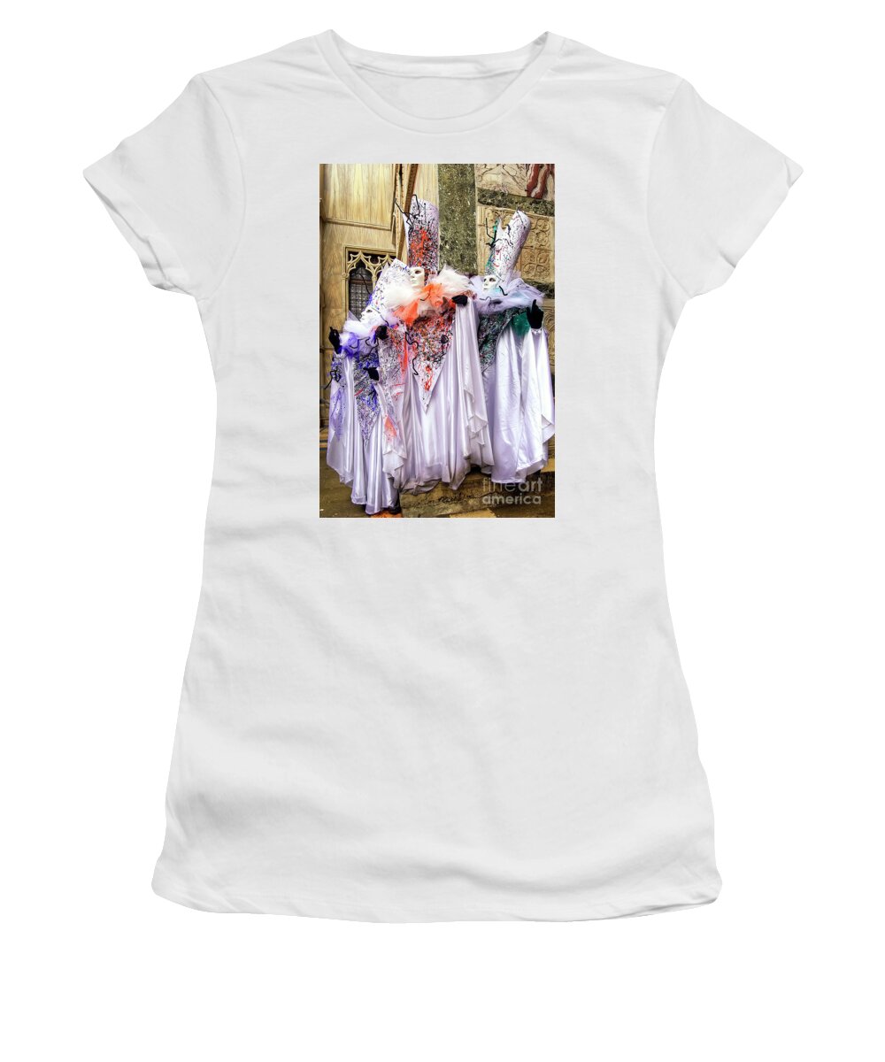 Carnevale Women's T-Shirt featuring the photograph 04 by Paolo Signorini