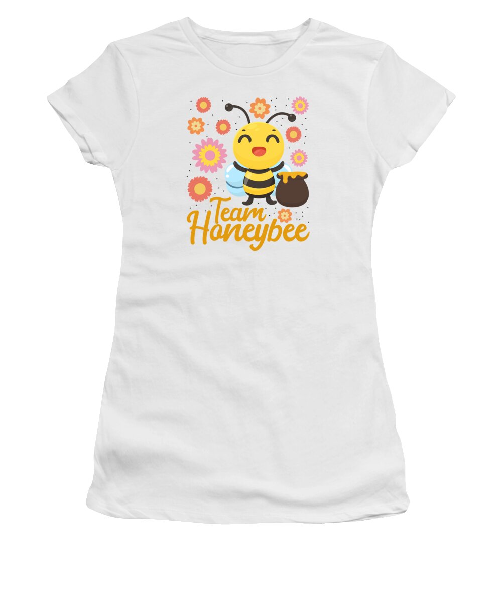 Bee Lover Women's T-Shirt featuring the digital art Bee Lovers Insects Beekeepers Bee Whisperers #1 by Toms Tee Store