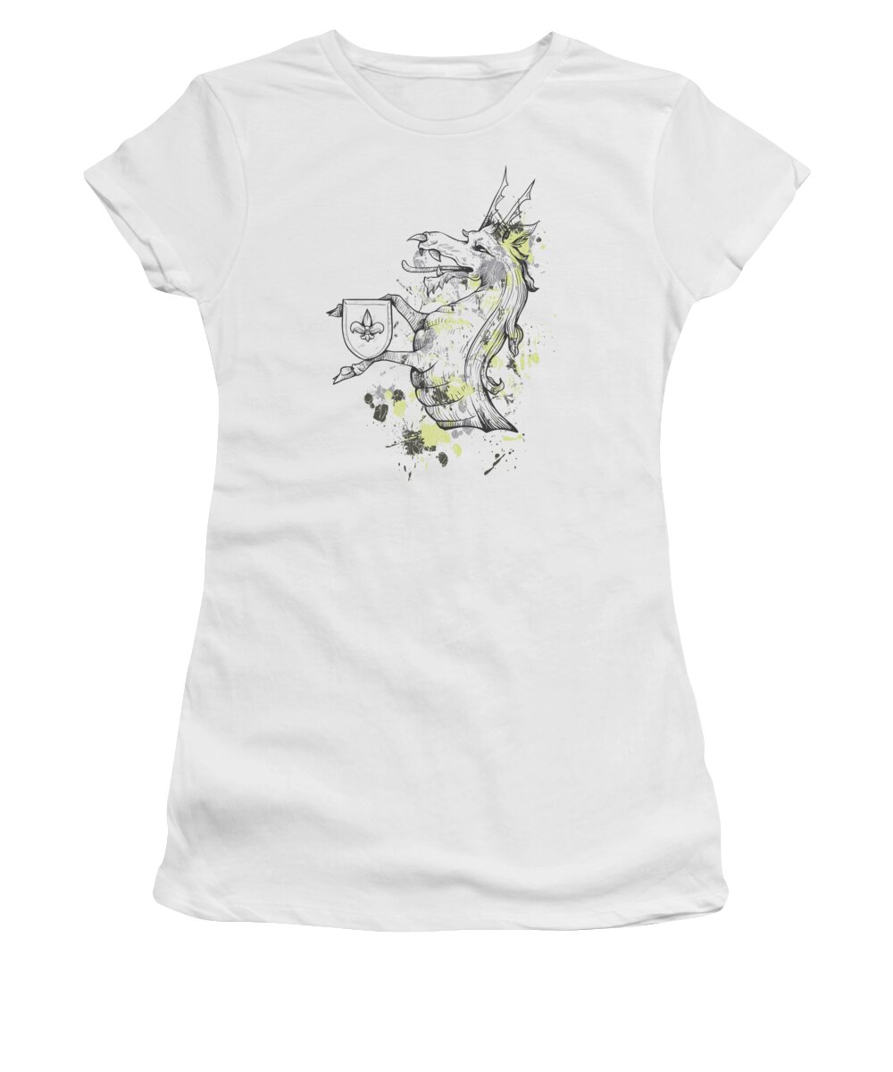 Royalty Women's T-Shirt featuring the digital art Dragon by Jacob Zelazny