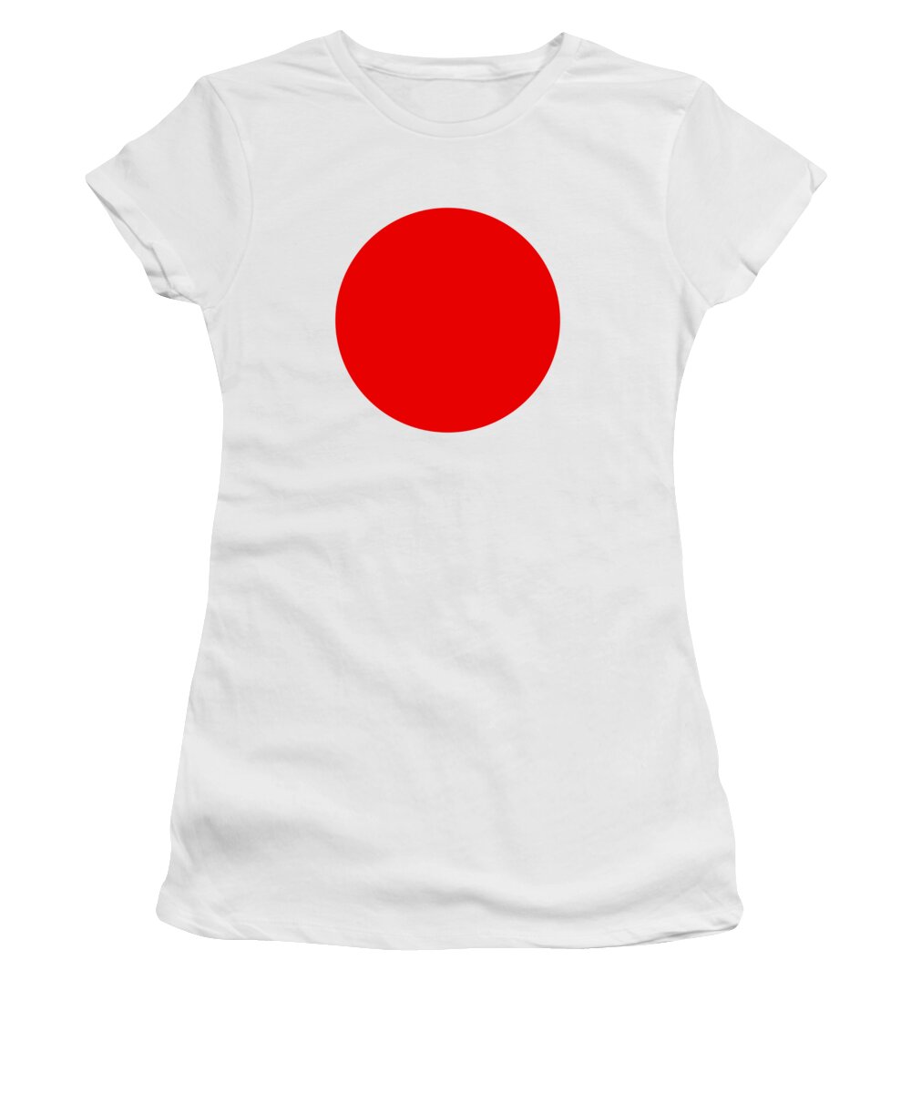 Rising Sun Logo Women's T-Shirt featuring the digital art Rising Sun #1 by Ubabe Style