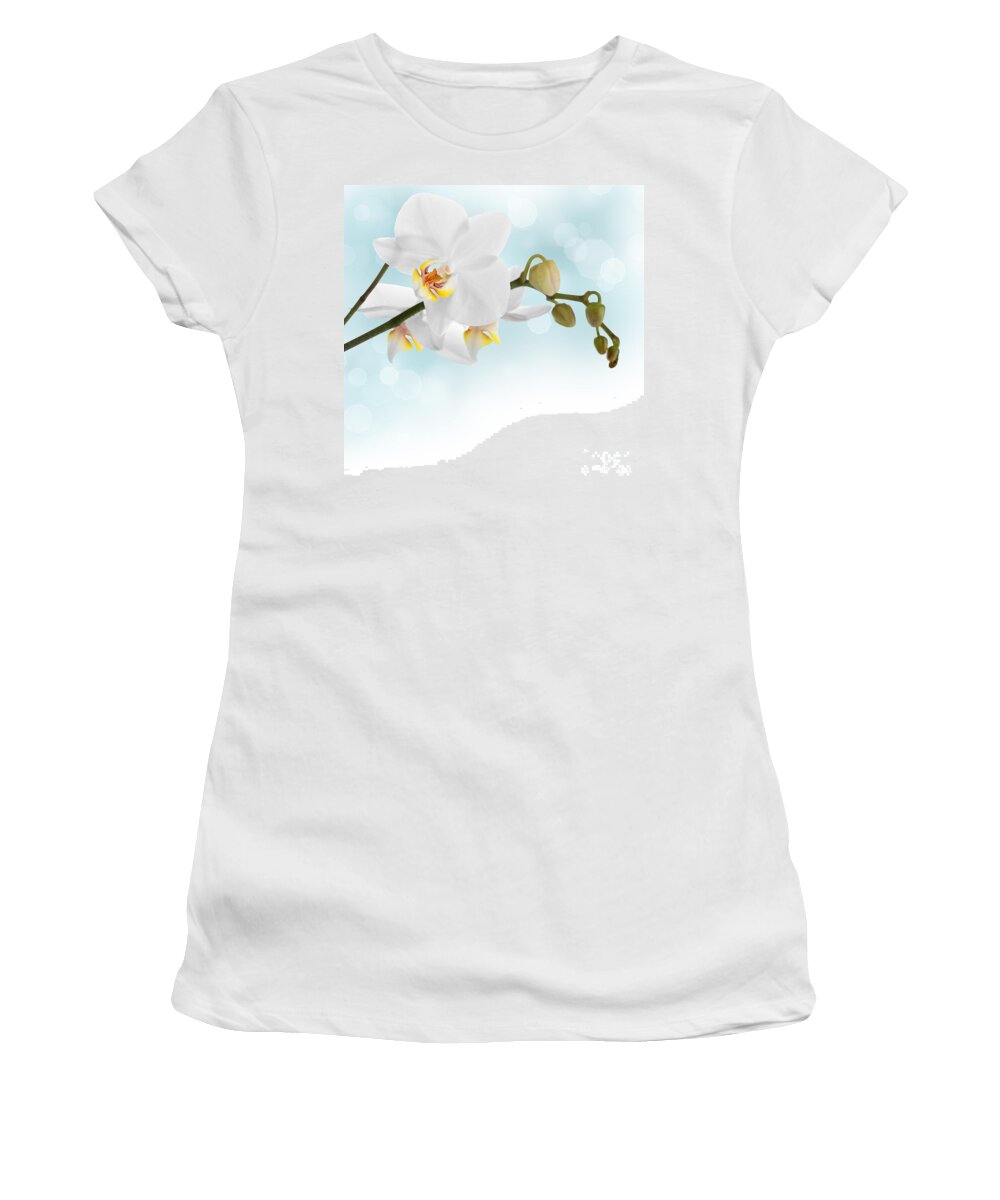 Beautiful Flowers Women's T-Shirt featuring the photograph Beautiful flowers #18 by Boon Mee