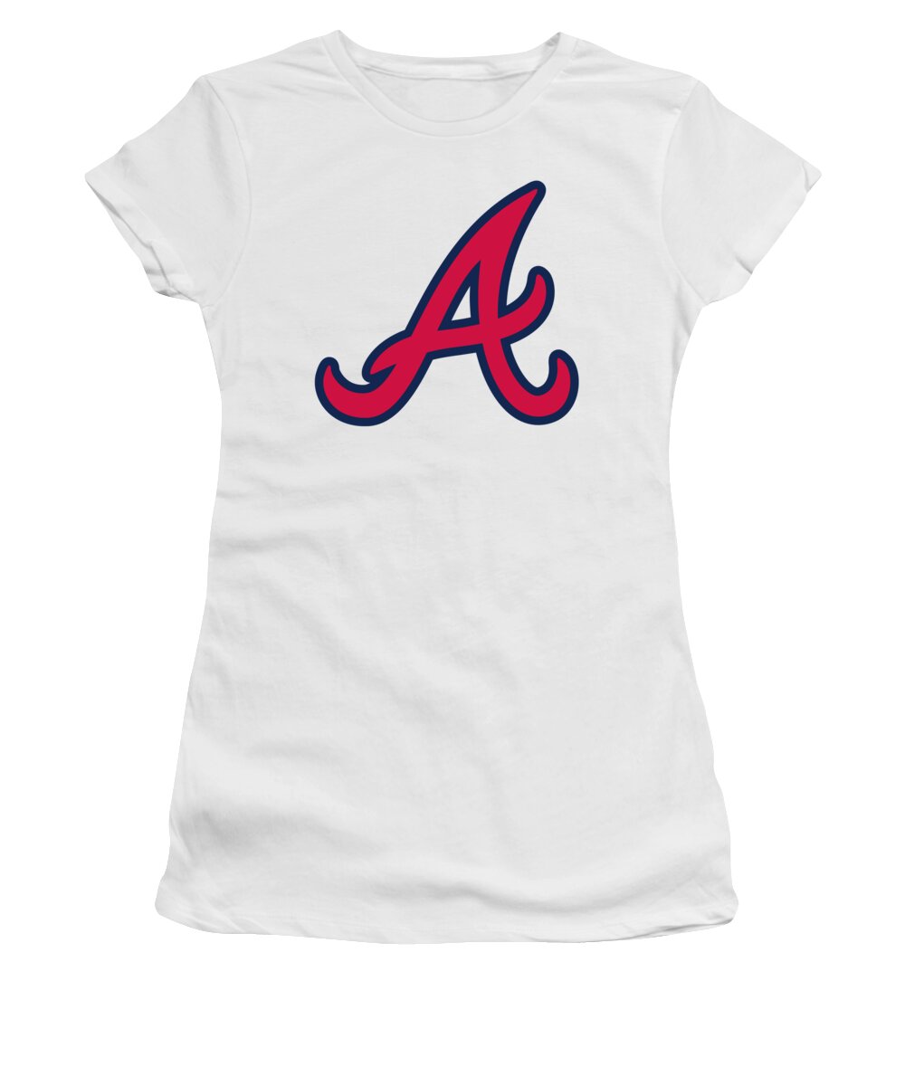 A Big Letter For Atlanta Braves Logo Kl33 Women's T-Shirt by Kakanda Lee  Setiawan - Pixels