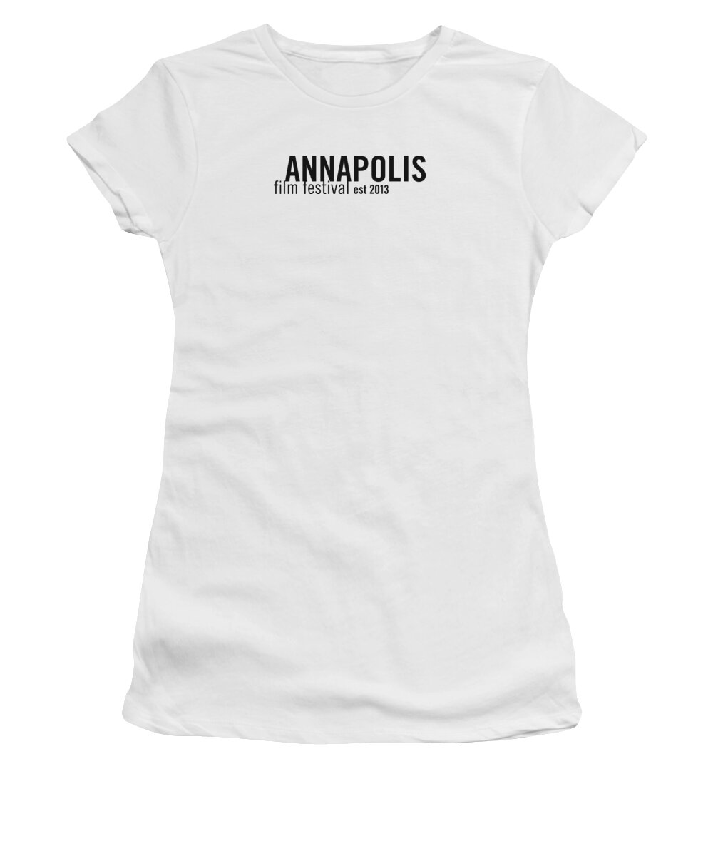 Annapolis Film Festival Women's T-Shirt featuring the digital art Annapolis Film Festival, est 2013 by Joe Barsin