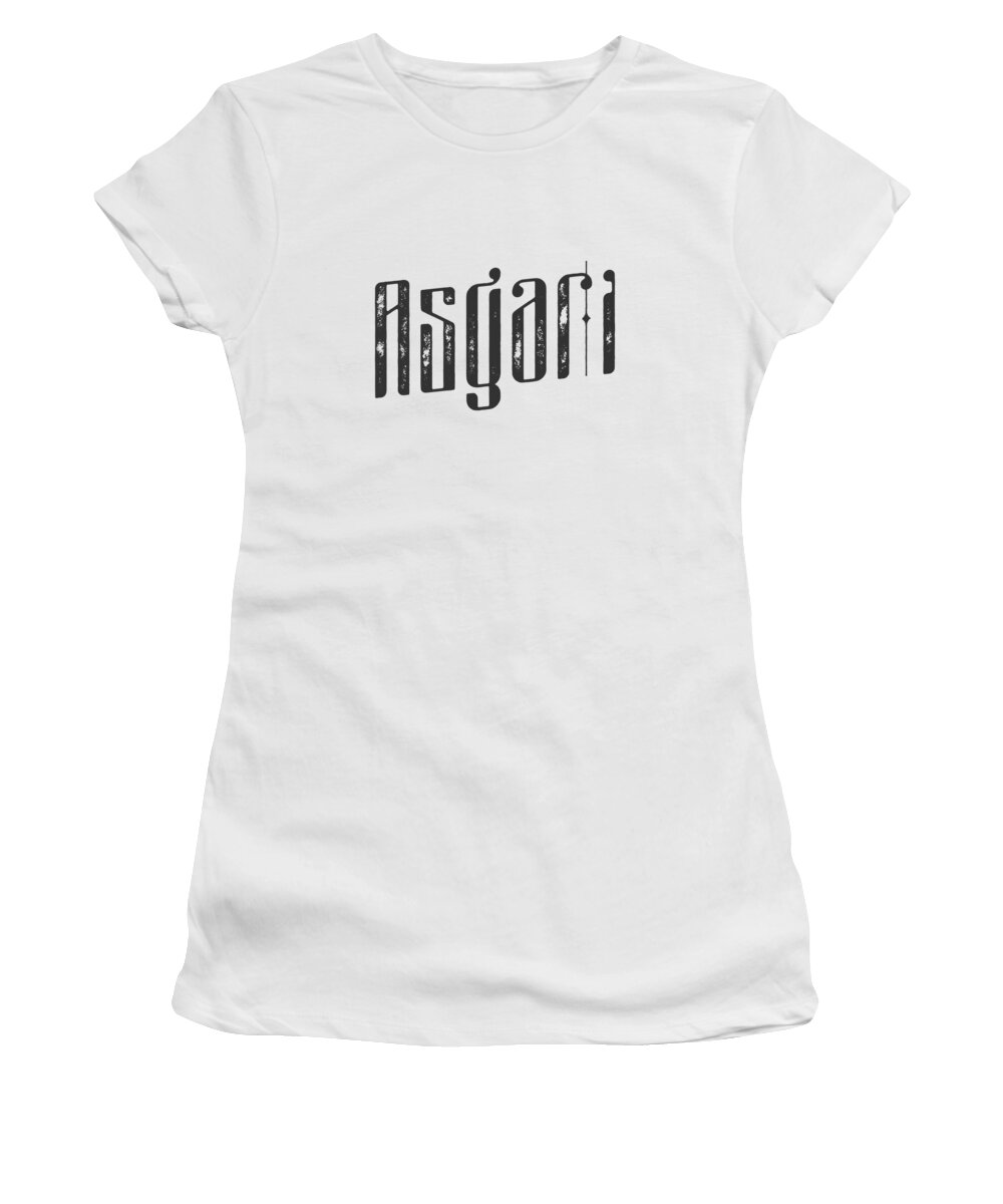 Asgari Women's T-Shirt featuring the digital art Asgari by TintoDesigns