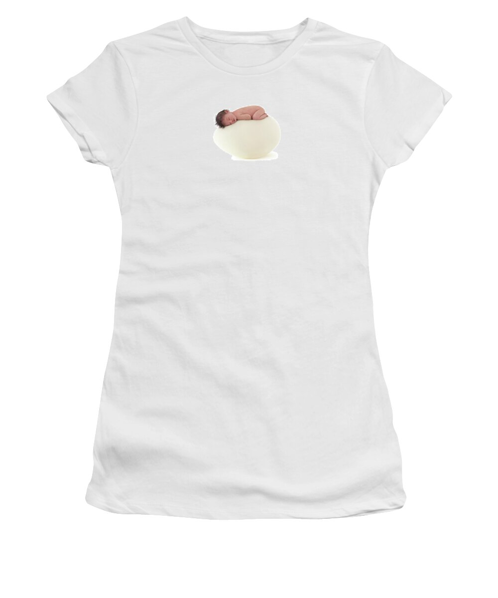 Beginnings Women's T-Shirt featuring the photograph Ava Sleeping by Anne Geddes