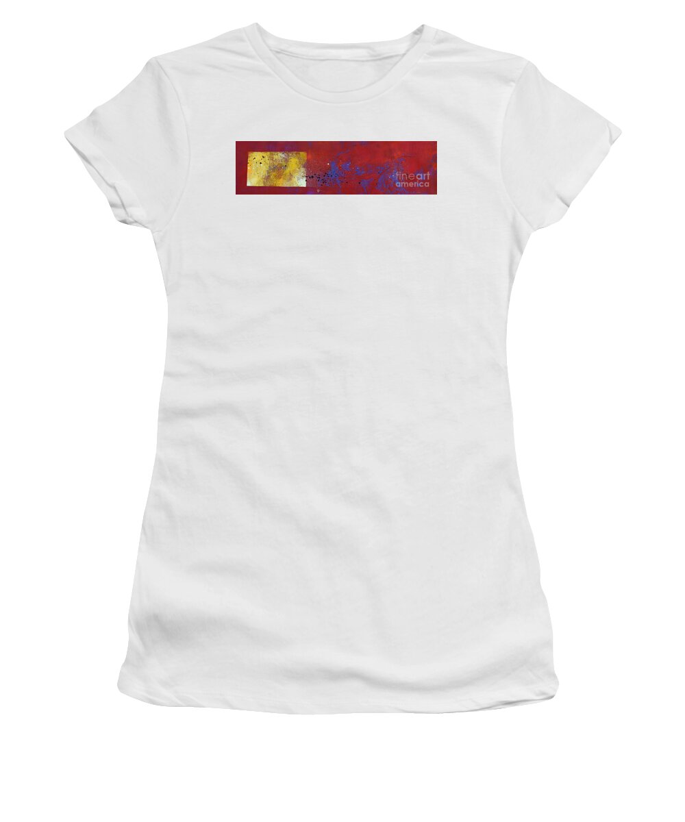 Christmas Women's T-Shirt featuring the mixed media Best time of the year by Eduard Meinema