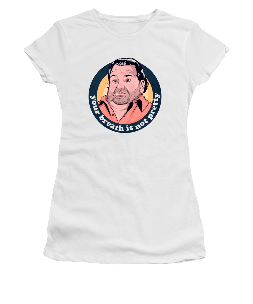 90 Day Fiancé Women's T-Shirt featuring the drawing Big Ed by Ludwig Van Bacon