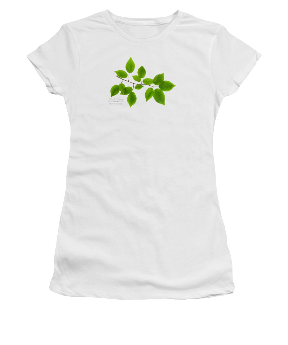 Black Cherry Women's T-Shirt featuring the photograph Black Cherry by Christina Rollo