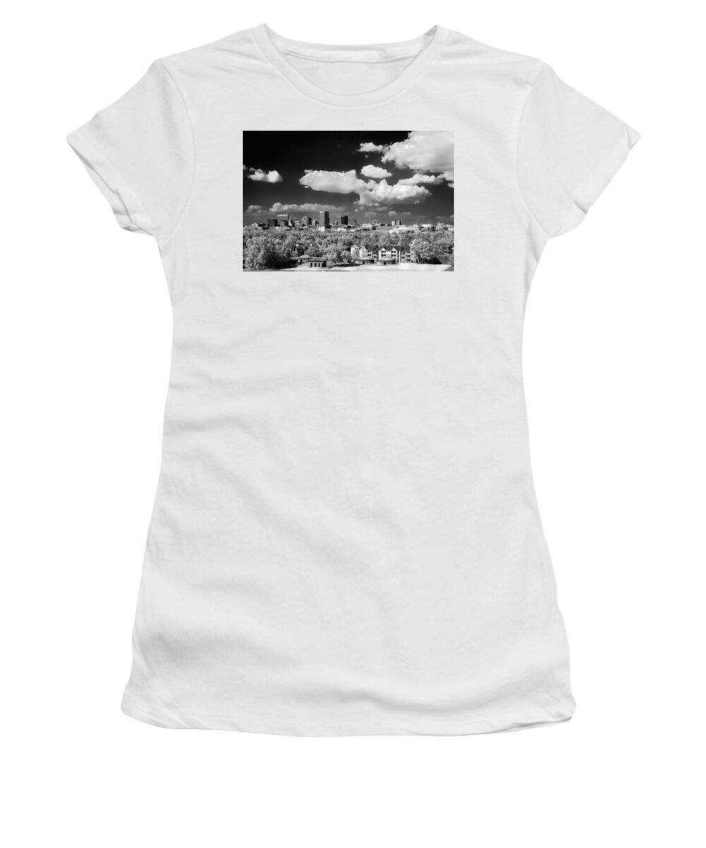 2018 Women's T-Shirt featuring the photograph Brickworks-56-A by Charles Hite