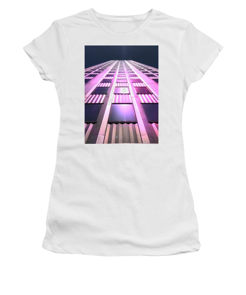 Buffy The Vampire Slayer Women's T-Shirt featuring the photograph Building in Repose by Nicholas Brendon