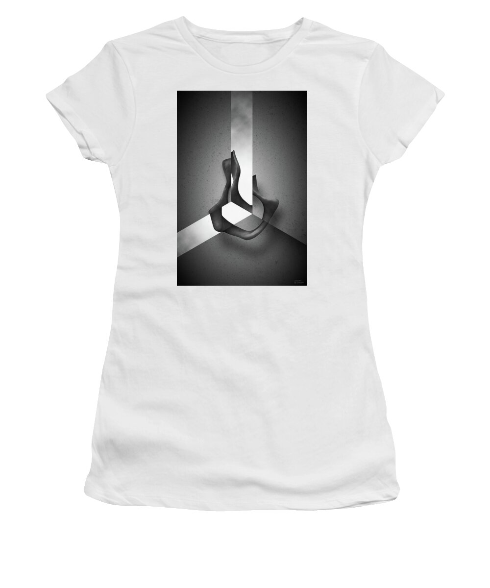 Graphic Women's T-Shirt featuring the photograph Cacoethes vi by Joseph Westrupp