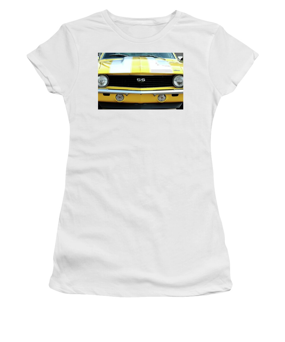 Chevrolet Camaro Ss Women's T-Shirt featuring the photograph Camaro SS by Lens Art Photography By Larry Trager