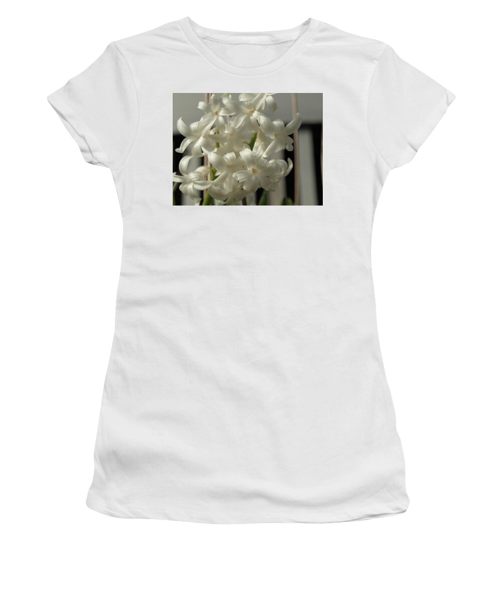 Hyacinth Women's T-Shirt featuring the photograph Carnegie Hyacinth - 3 by Jeffrey Peterson