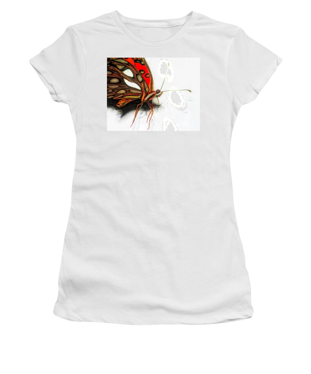 Butterfly Women's T-Shirt featuring the photograph Change by Pete Rems