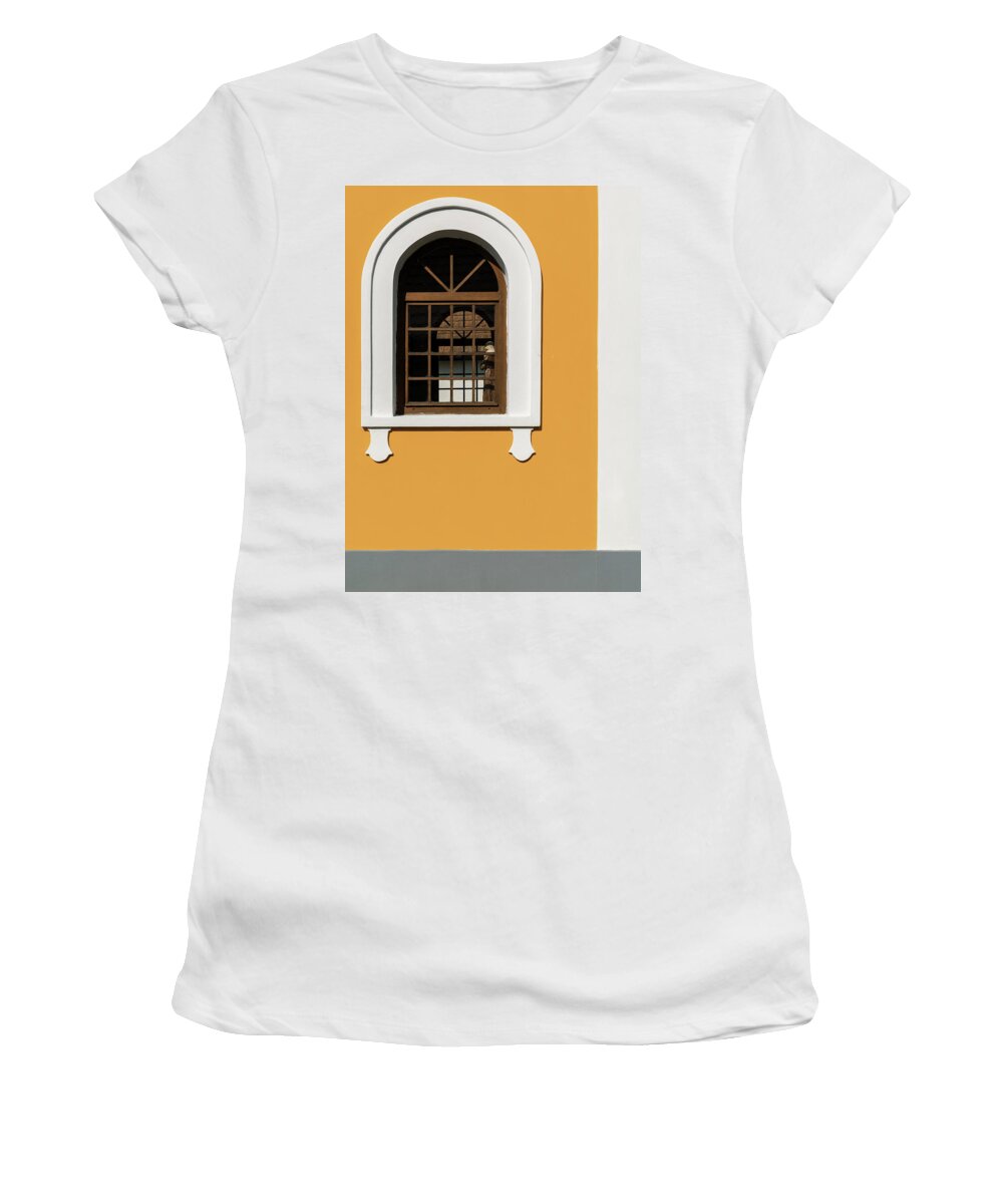 Symmetry Women's T-Shirt featuring the photograph Church - Minimalist Architecture by Martin Vorel Minimalist Photography