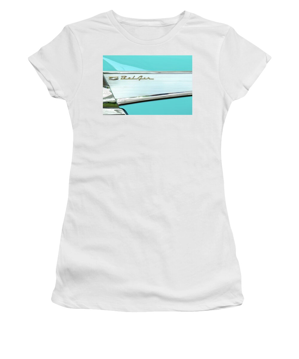 Chevy Women's T-Shirt featuring the photograph Classic Bel by Lens Art Photography By Larry Trager