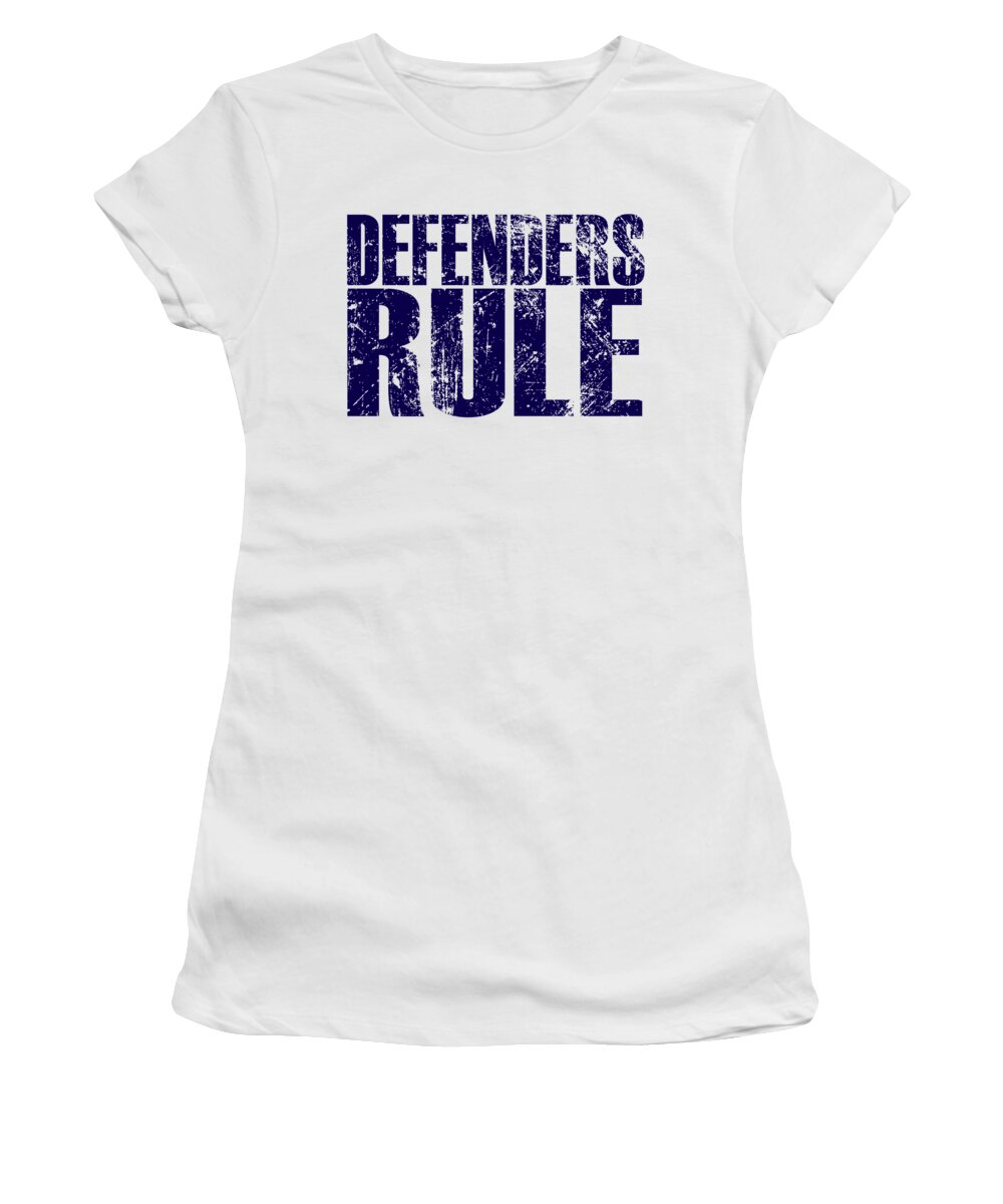 Tennis Women's T-Shirt featuring the digital art Defenders Rule Sports by Jacob Zelazny