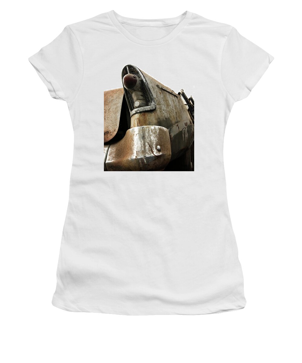 Car Women's T-Shirt featuring the photograph Drove My Chevy by M Kathleen Warren