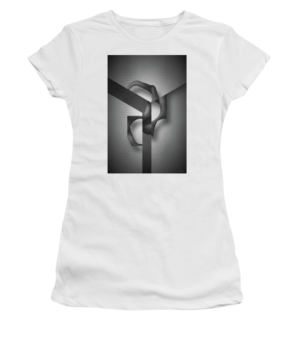 Graphic Women's T-Shirt featuring the photograph Embers ii by Joseph Westrupp