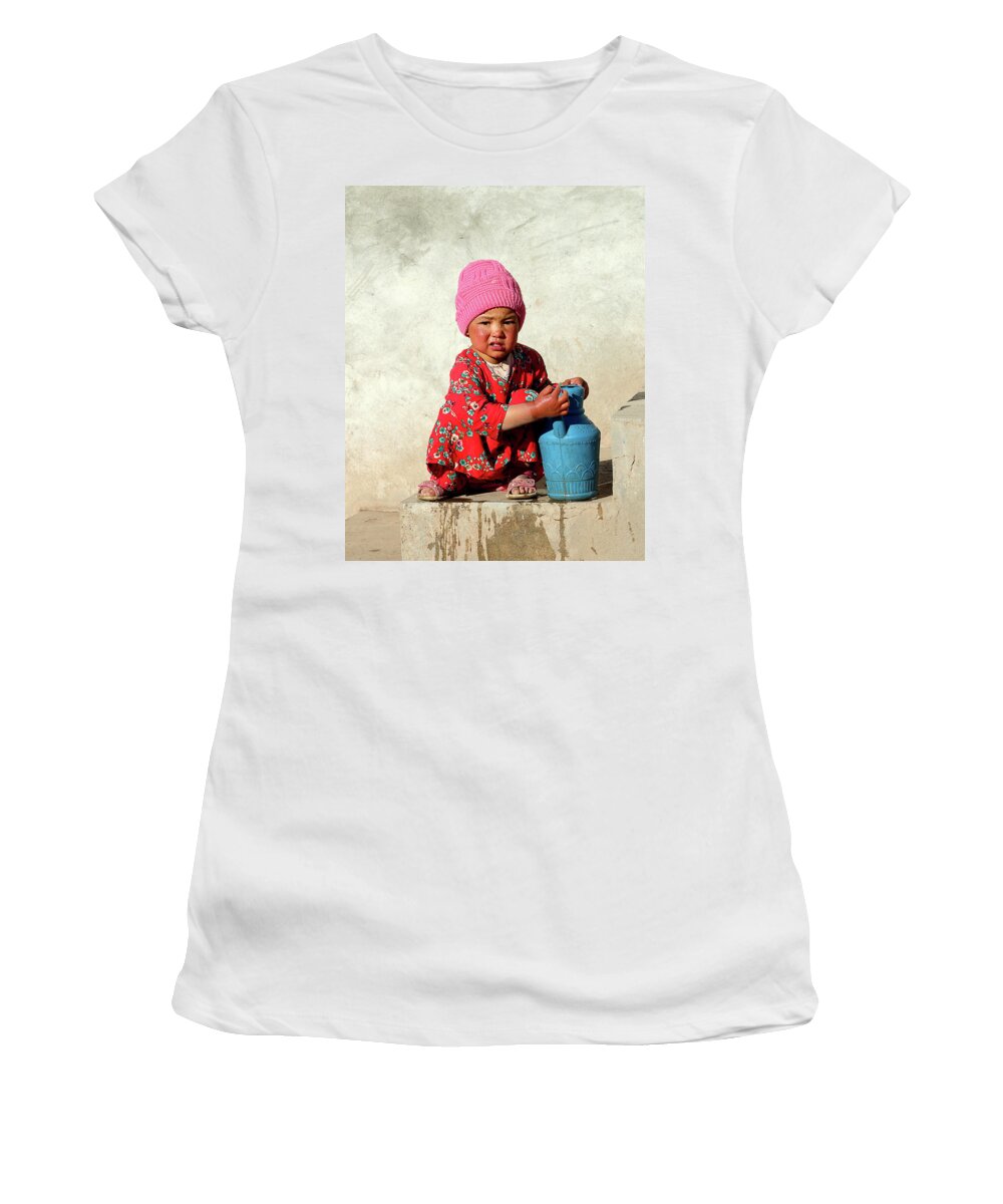  Women's T-Shirt featuring the photograph Afghanistan 505 by Eric Pengelly