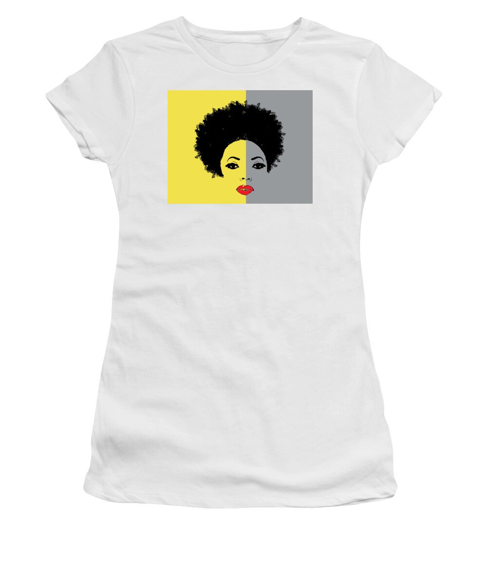 Sexy Women's T-Shirt featuring the digital art Fem Pop Sexy 1 by LaSonia Ragsdale