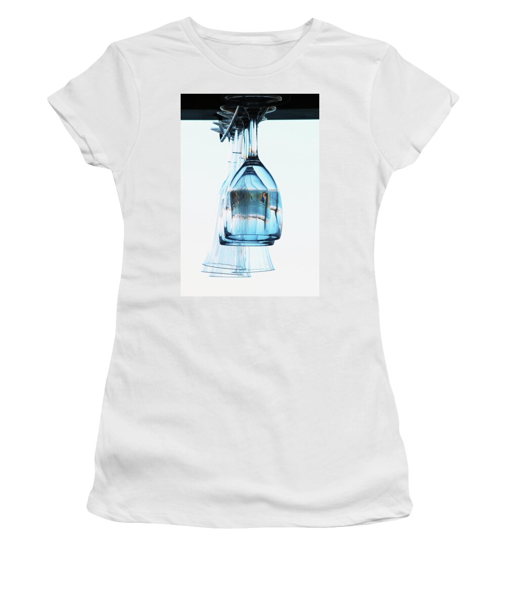 Beverage Women's T-Shirt featuring the photograph Glass by Kaoru Shimada