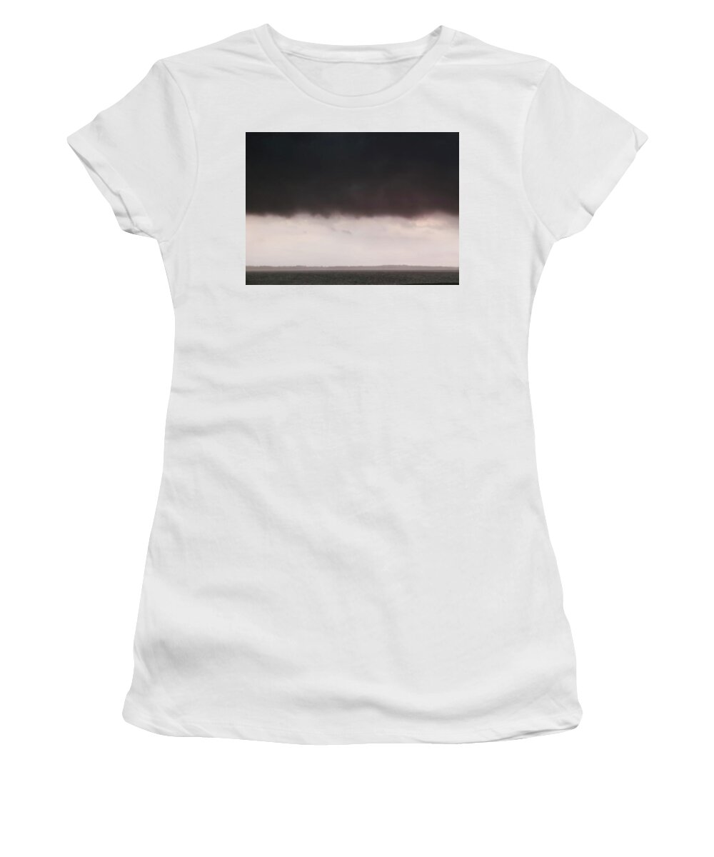 Weather Women's T-Shirt featuring the photograph In the Whale's Mouth by Ally White